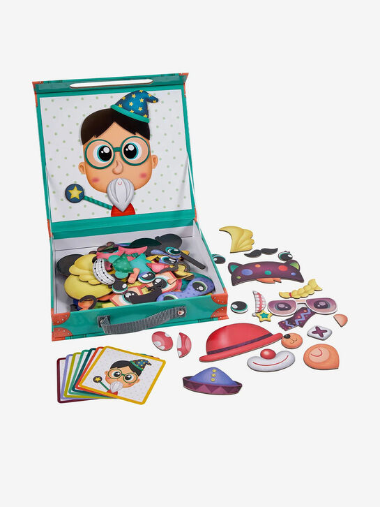 Настольная игра магнитная Смешное лицо Eurekakids - фото 1