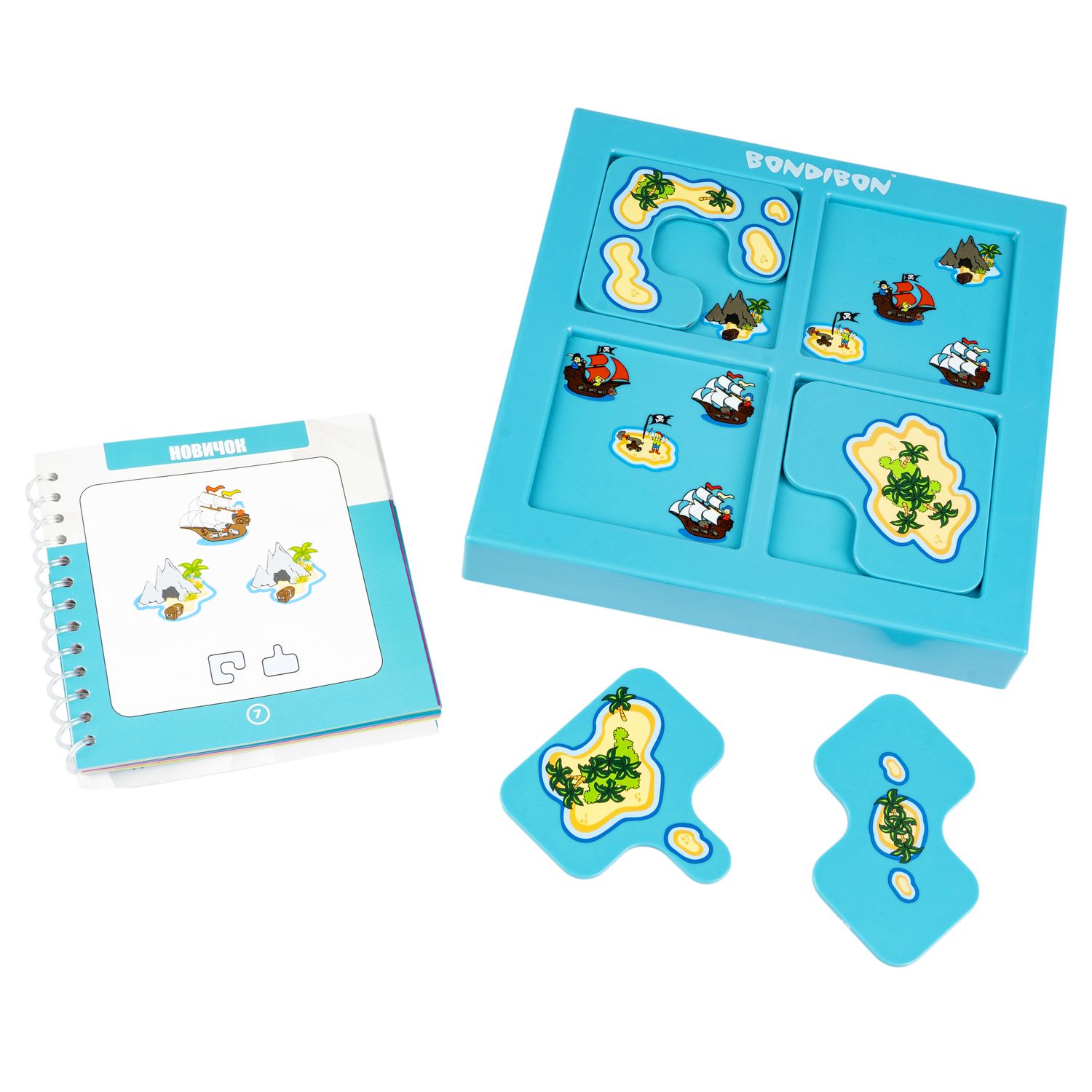 Настольная игра Пираты. Прятки Bondibon - фото 1