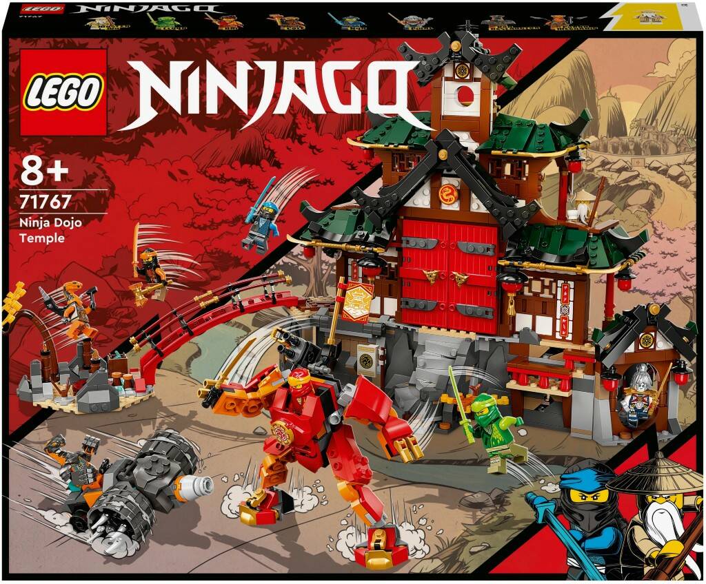 Конструктор LEGO NINJAGO Храм-додзе ниндзя - фото 1