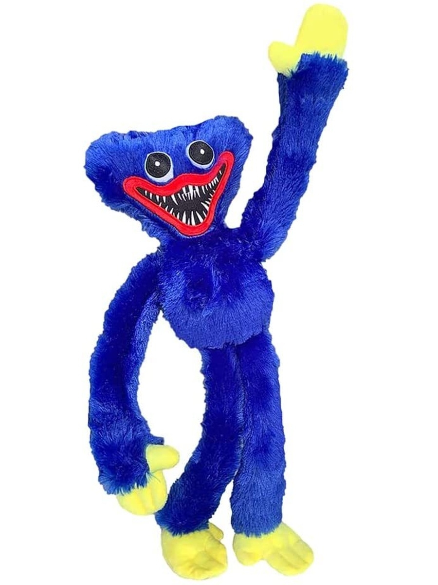 Мягкая игрушка Хагги Вагги синий 40см - фото 1