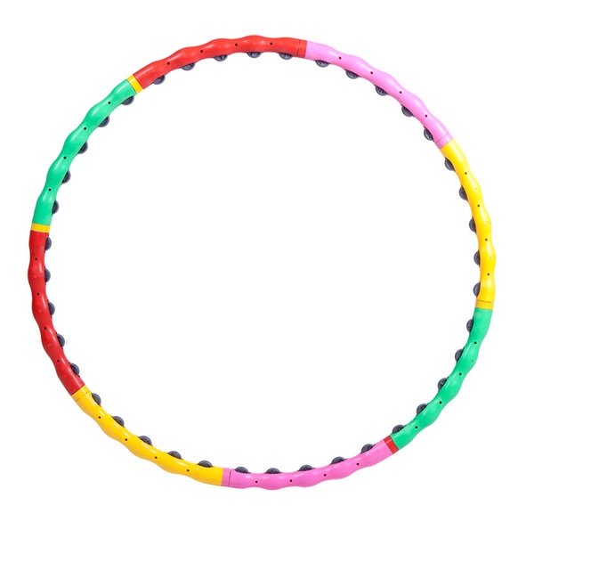 Обруч с массажными колечками 98см - фото 1