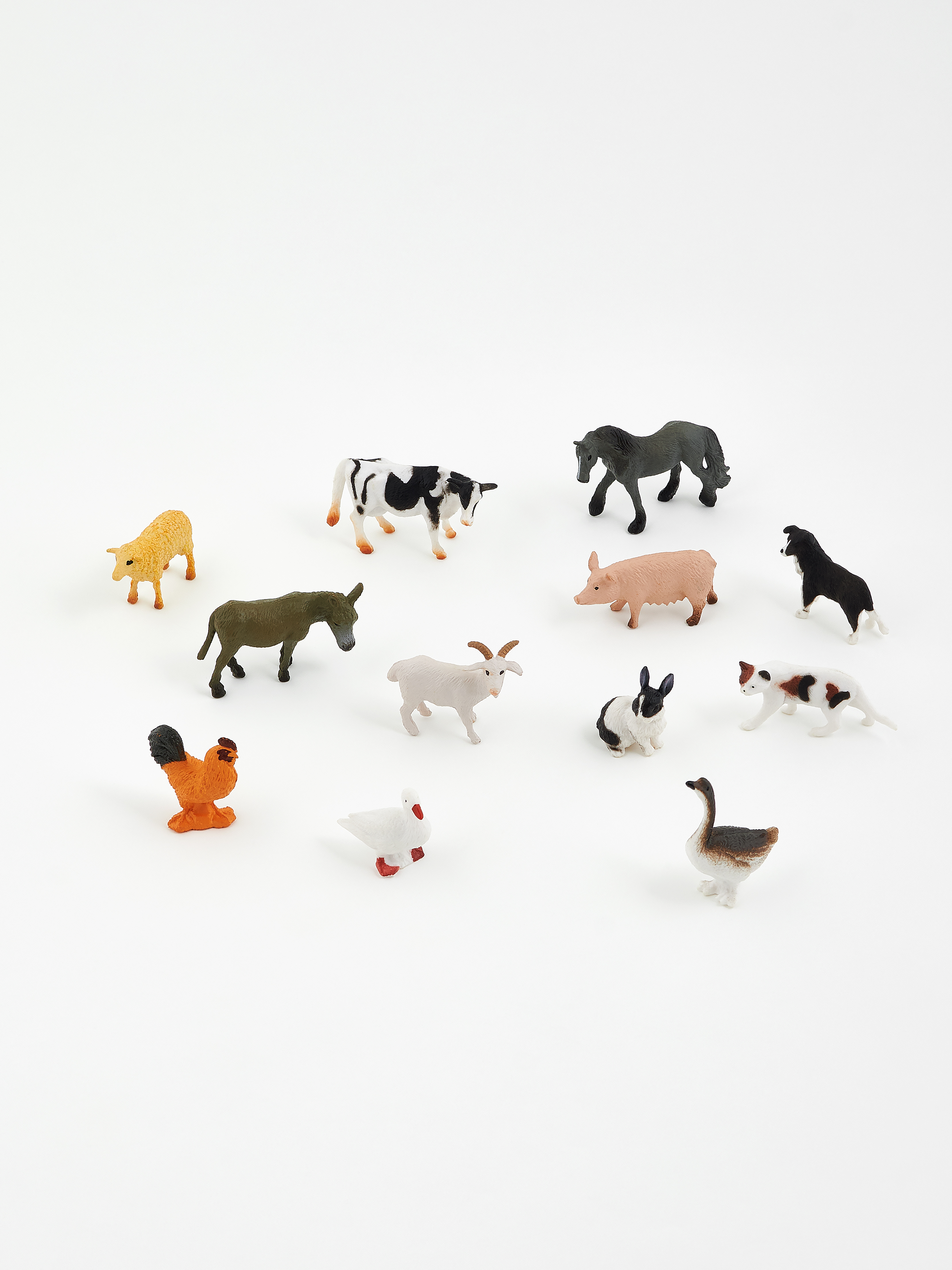 Животные набор Домашние 12шт с проектором - миниатюра 3