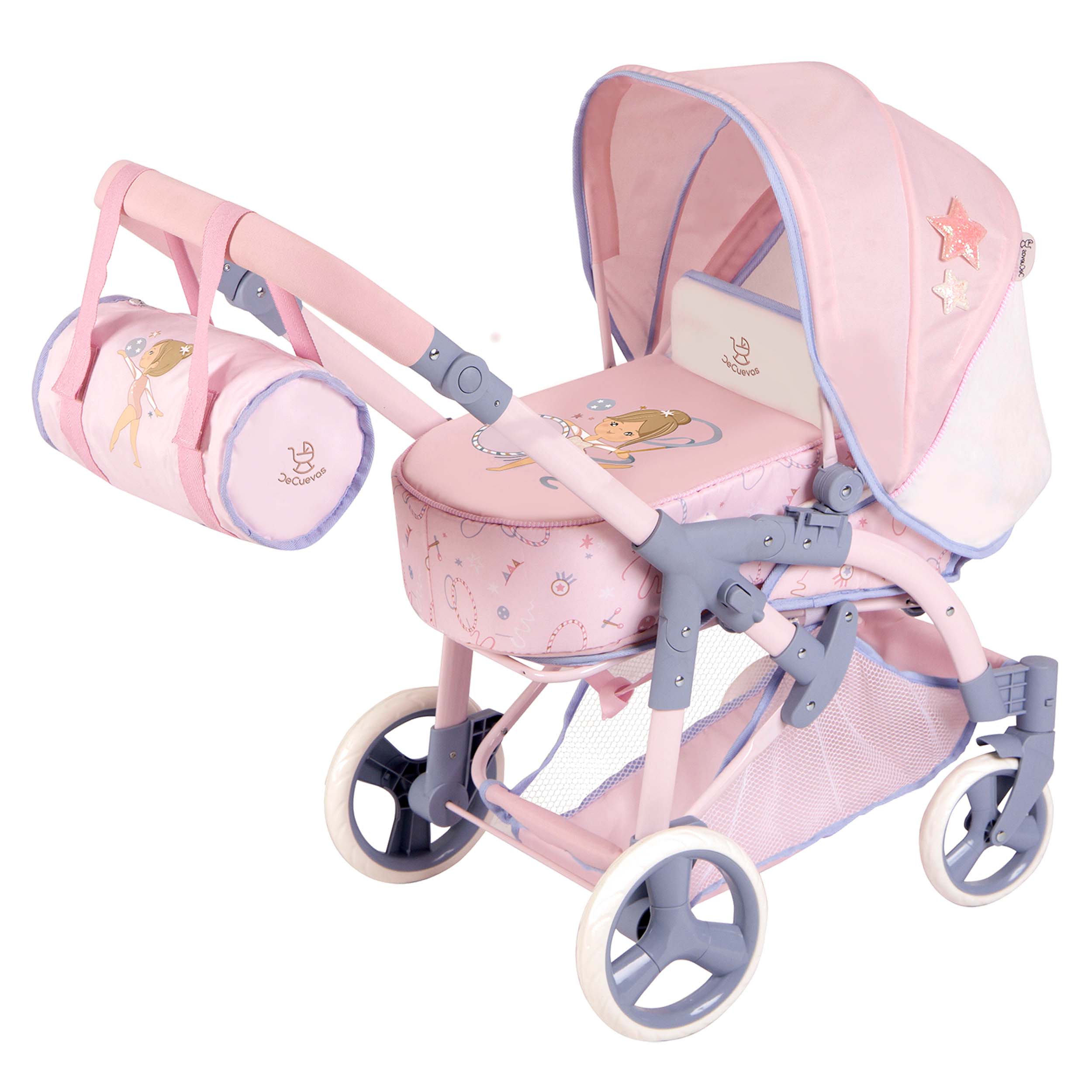 Коляска - трансформер для кукол 3 в 1 Гала 75 см - фото 1