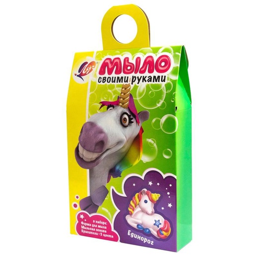 Набор для изготовления мыла Единорог ЛУЧ - фото 1