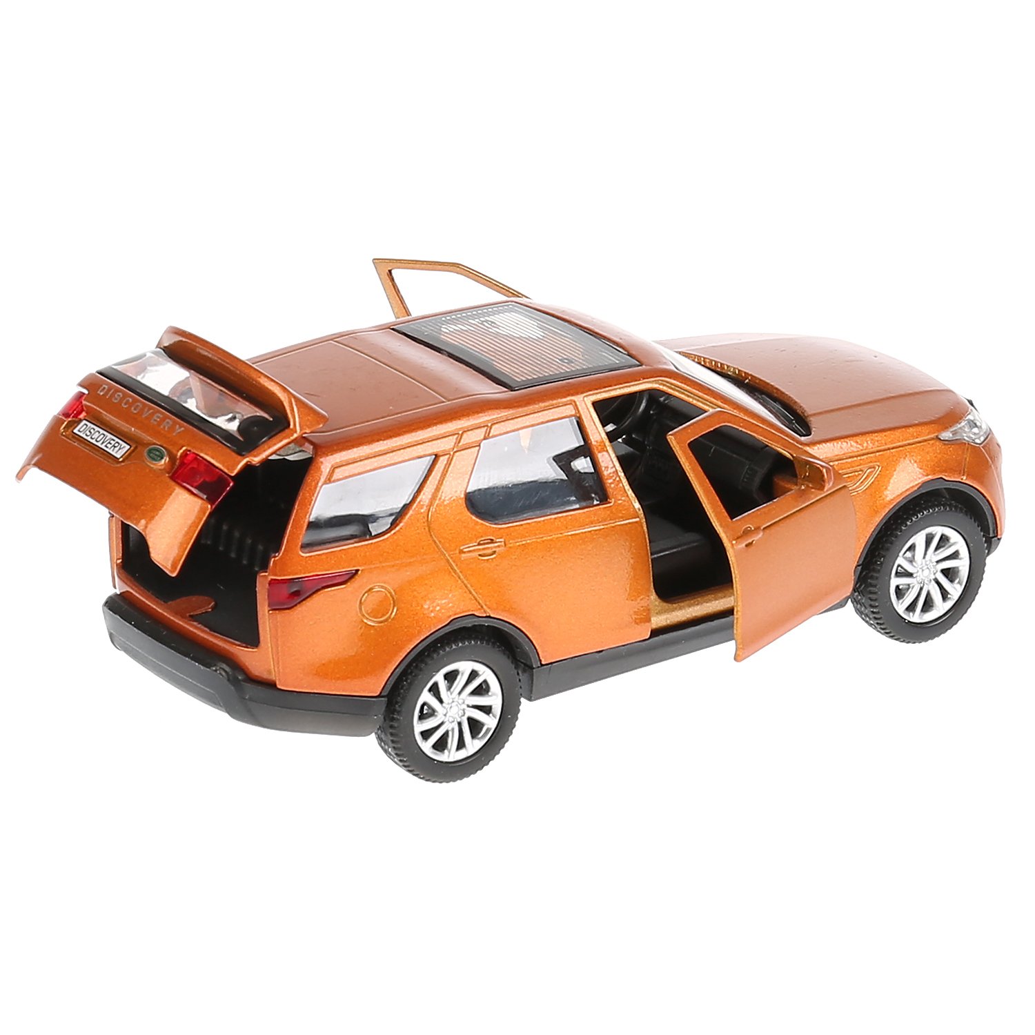 Машина металлическая ТЕХНОПАРК LAND ROVER DISCOVERY золот. - миниатюра 2