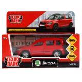 Машина металлическая ТЕХНОПАРК SKODA YETI красн. - миниатюра 2