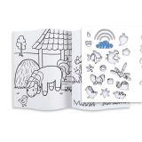  Раскраска Мир вокруг нас с трафарет. - фото 1