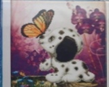 Картина стразами 21*25 Далматинец - фото 1