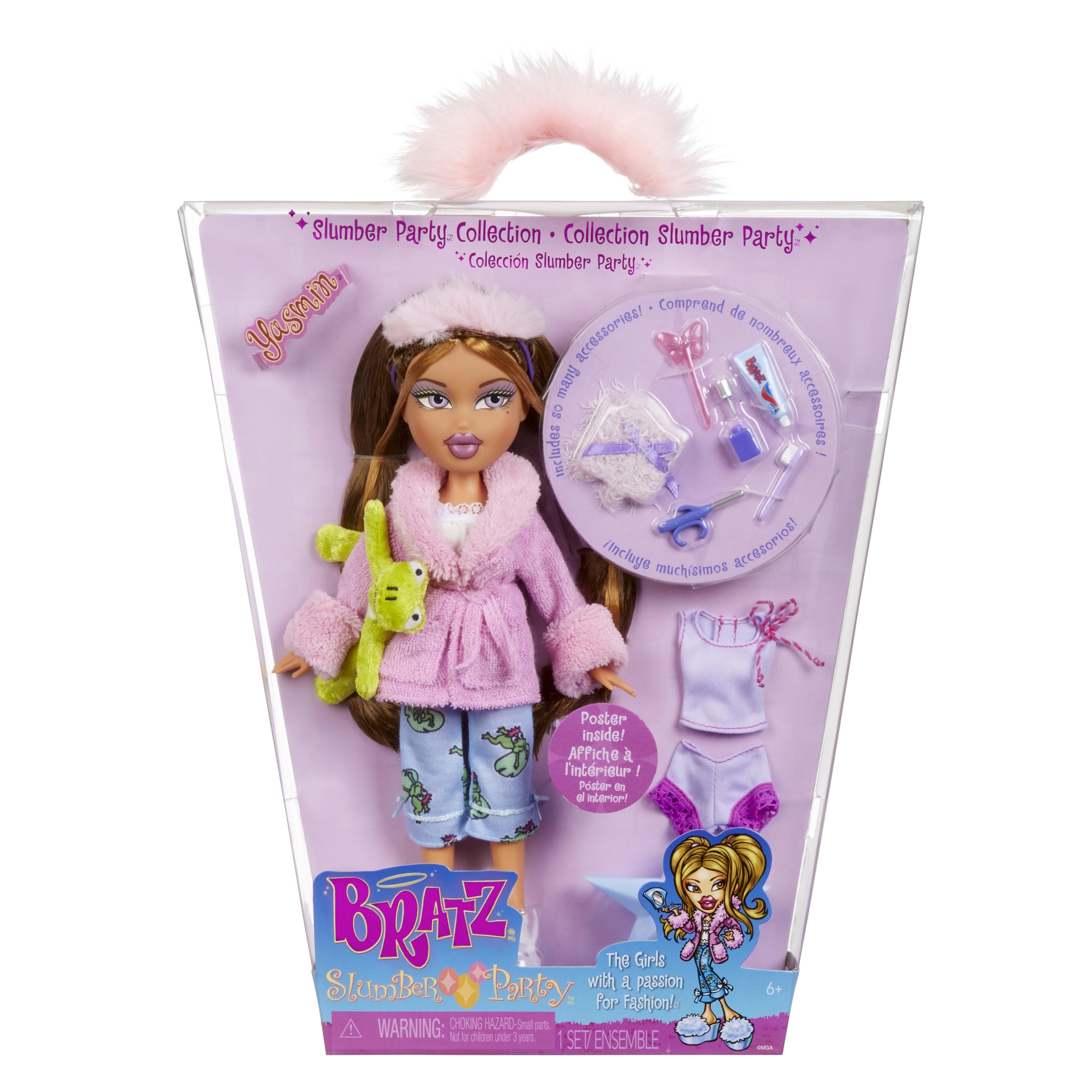 Кукла Bratz Ясмин Slumber Party - фото 1