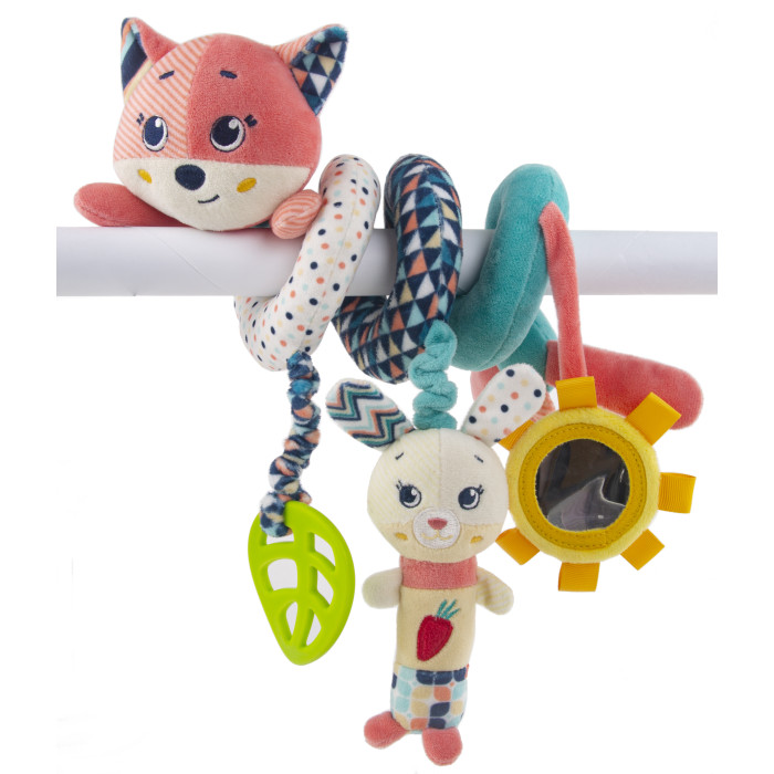 Подвеска - спираль Лисичка Люси - фото 1