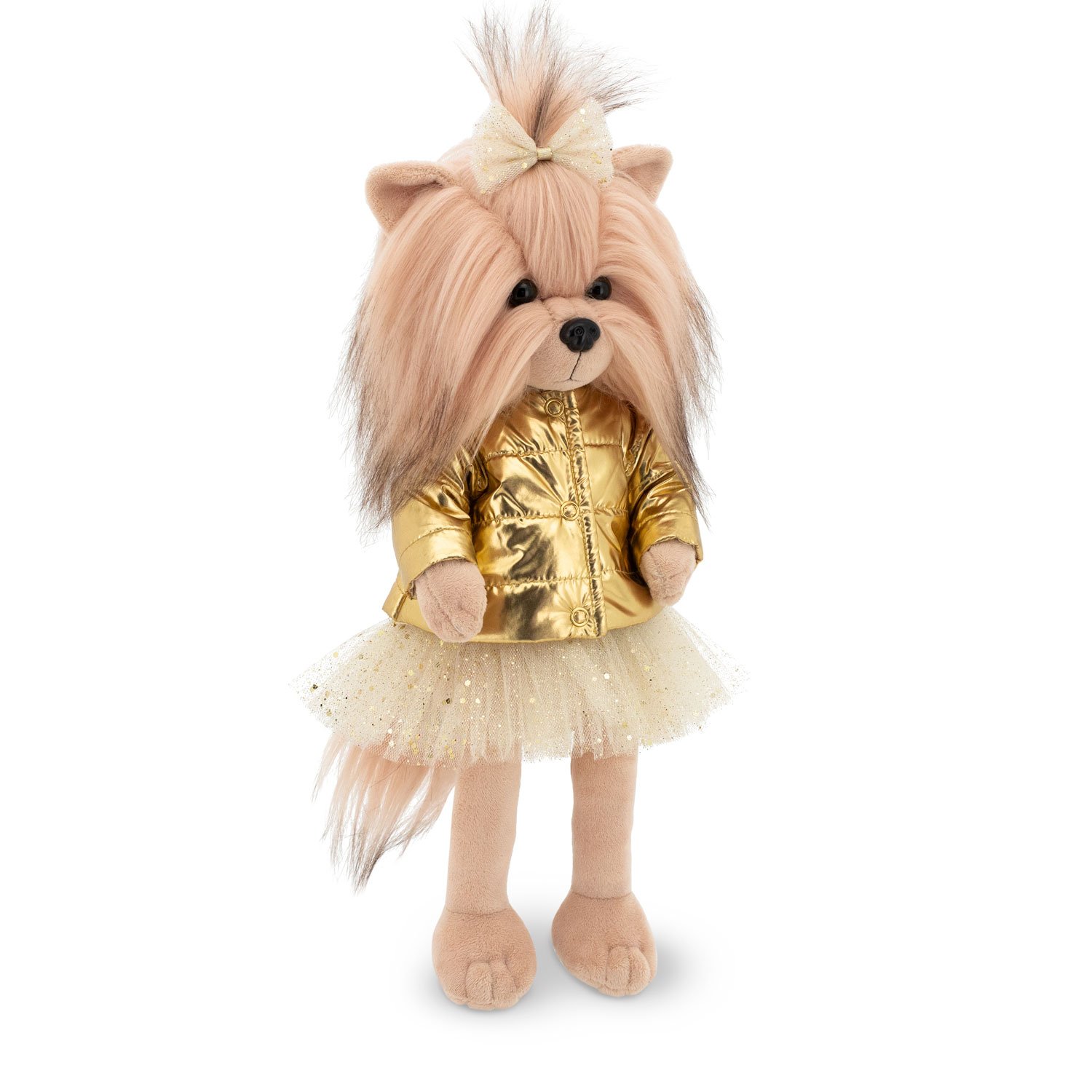 Мягкая игрушка Собака Lucky Розовое сердце - миниатюра 3