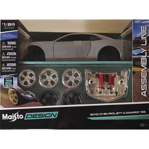 Машина металлическая сборная Maisto 1:24 Chevrolet Camaro RS 2010 сер. - фото 1