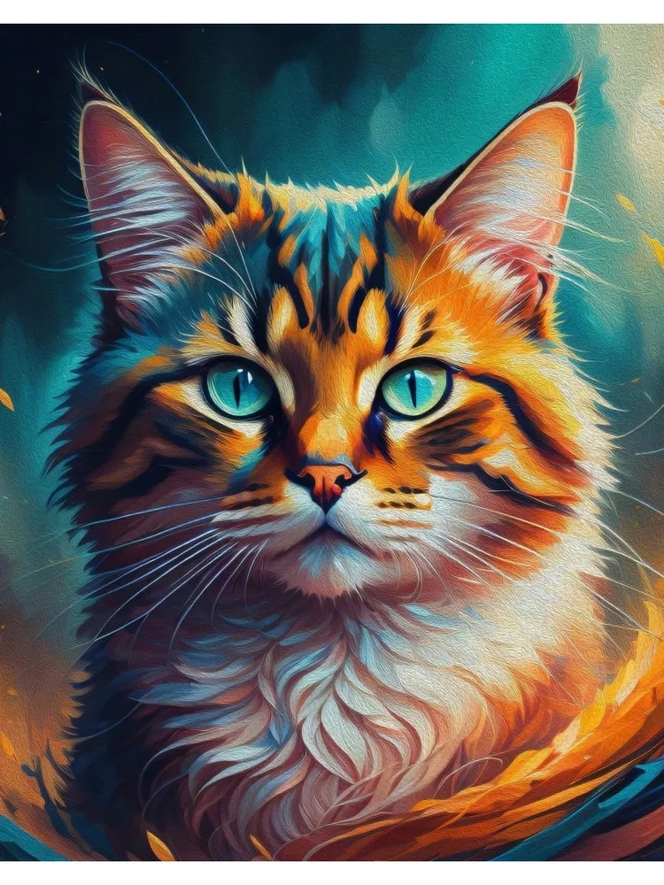 Картина по номерам 40*50 Пушистое очарование - фото 1