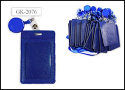 Бейдж вертикальный с держателем - фото 1