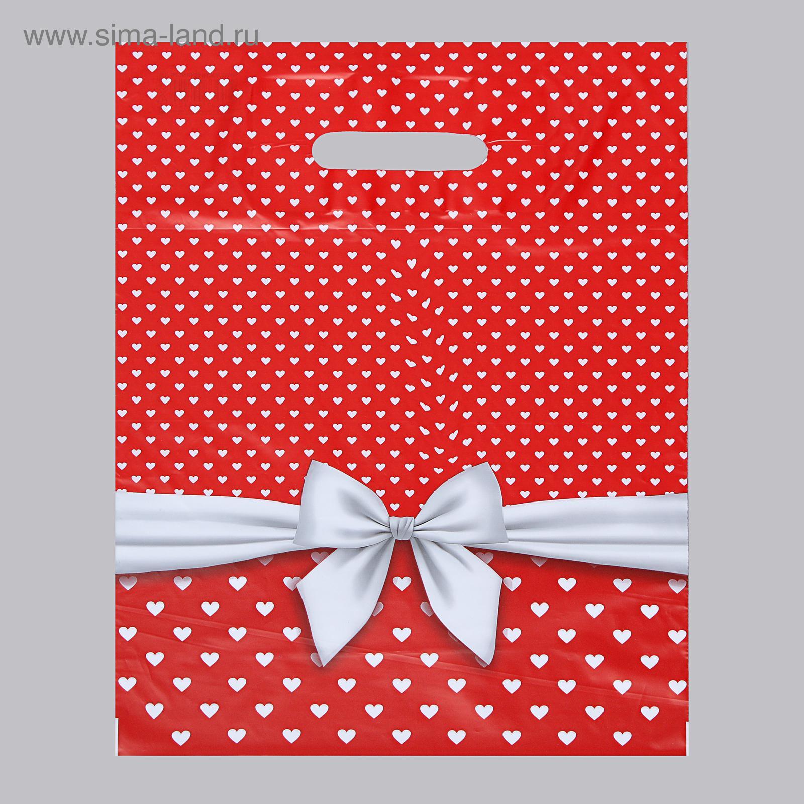 Пакет прорубной Скарлетт 30*38 (50) - фото 1