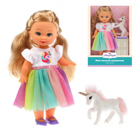 Кукла 26 см Элиза Мой милый пушистик Единорог Mary Poppins - миниатюра 3