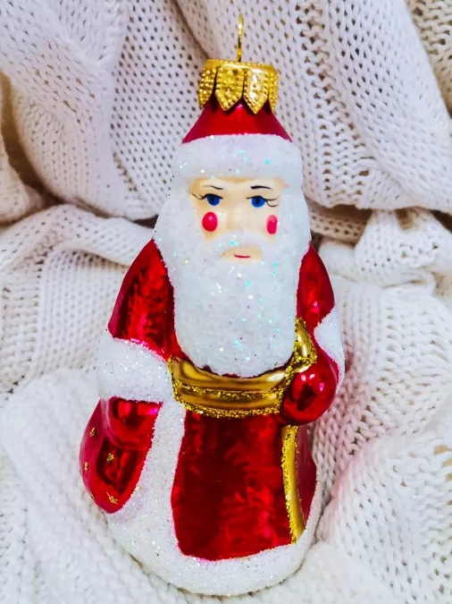 Елочное украшение Дед мороз - фото 1