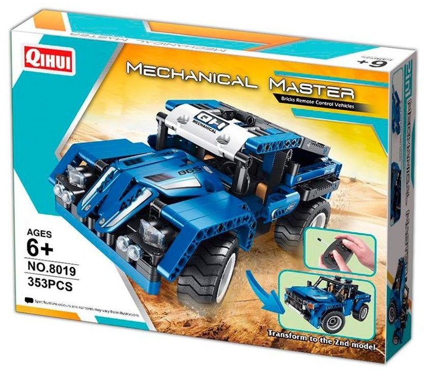 Конструктор QIHUI радиоуправляемый Пикапы 2 в 1 353д. - фото 1