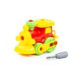 Конструктор винтовой Паровозик 25эл. в/п Полесье - миниатюра 2