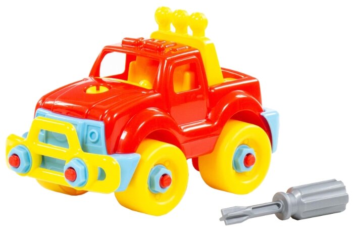 Конструктор винтовой Джип 22эл. в/п Полесье - фото 1