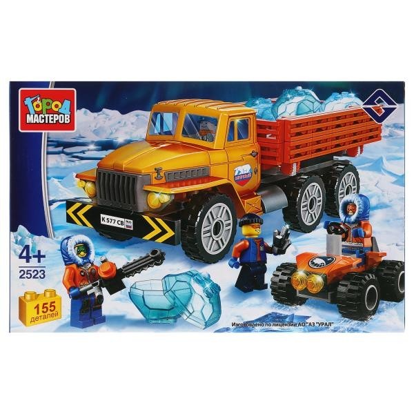  Констр. Город мастеров Арктика Урал бортовой 155дет. - фото 1
