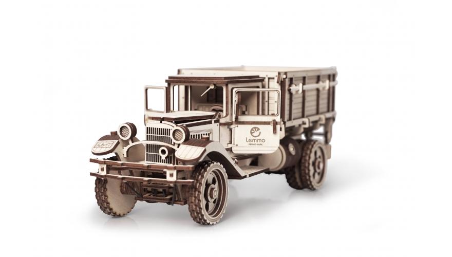 Конструктор деревянный 3D Грузовик Кузов Полуторка 217д. Lemmo - фото 1