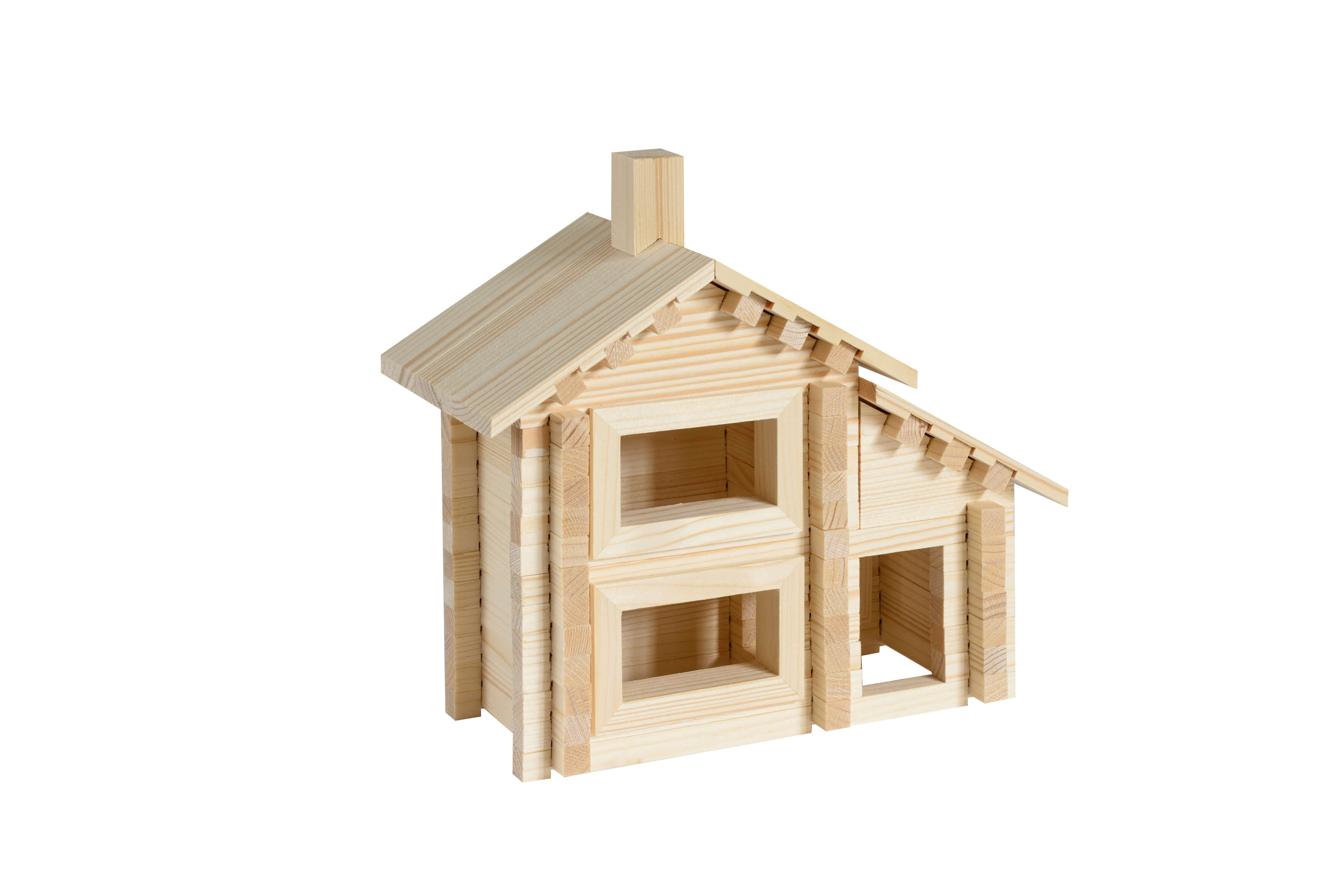 Конструктор деревянный Лесовичок Новый домик №1 90 дет. - миниатюра 2