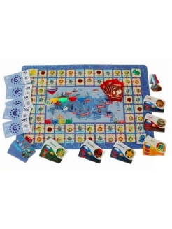 Настольная игра Путешествие по России - миниатюра 2