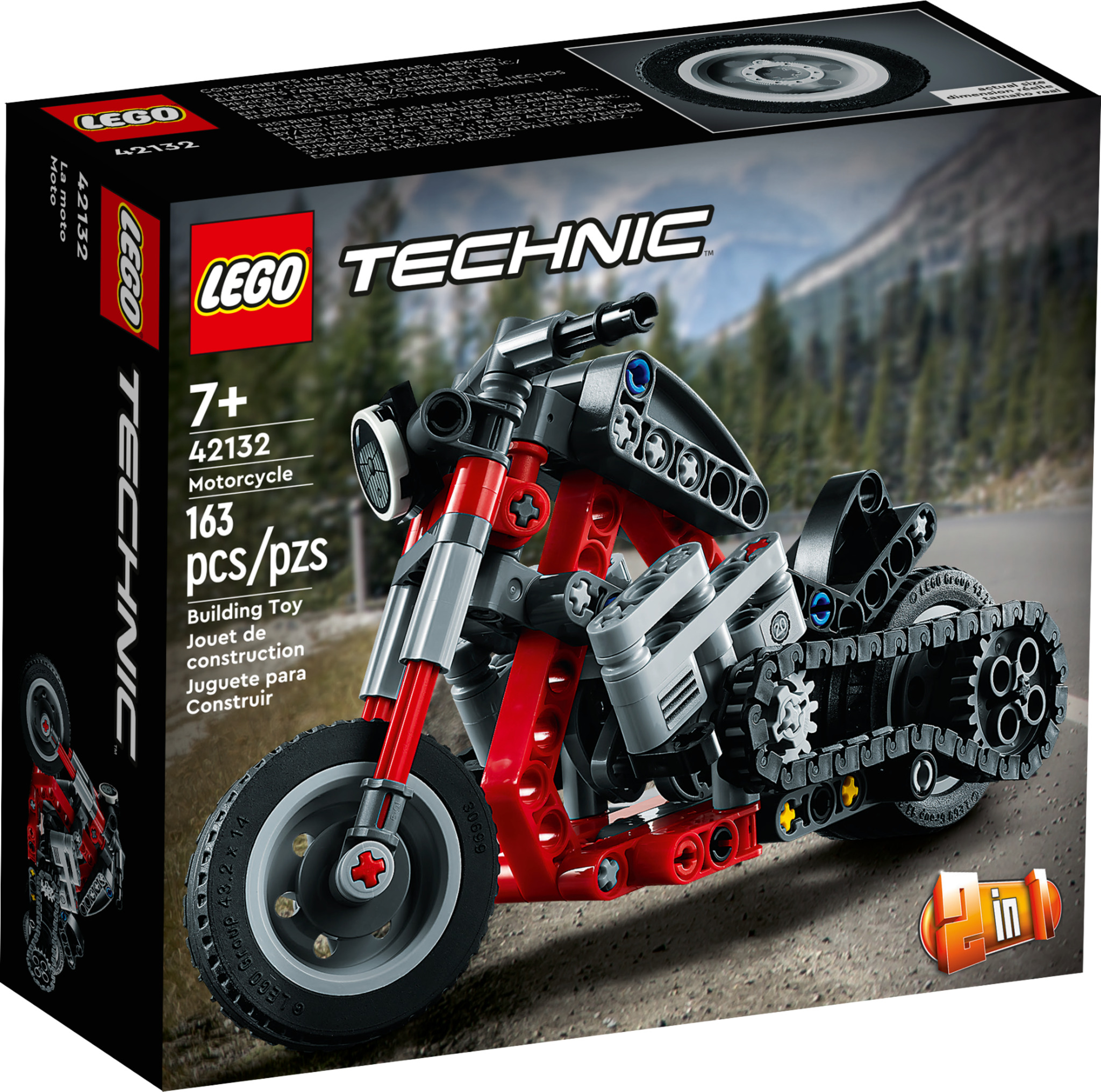 Конструктор LEGO TECHNIC Мотоцикл - фото 1