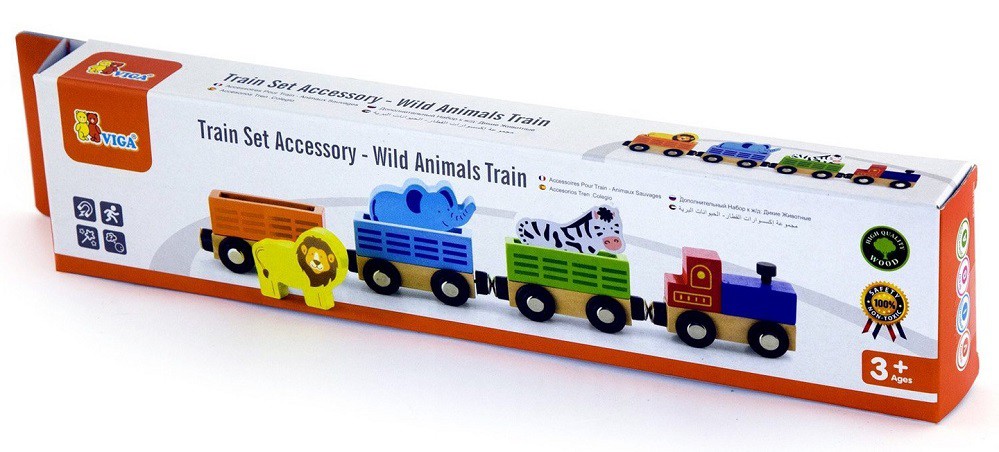 Паровоз с вагонами VIGA - фото 1