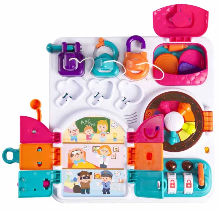 Бизиборд интерактивный свет, звук Auby - миниатюра 3