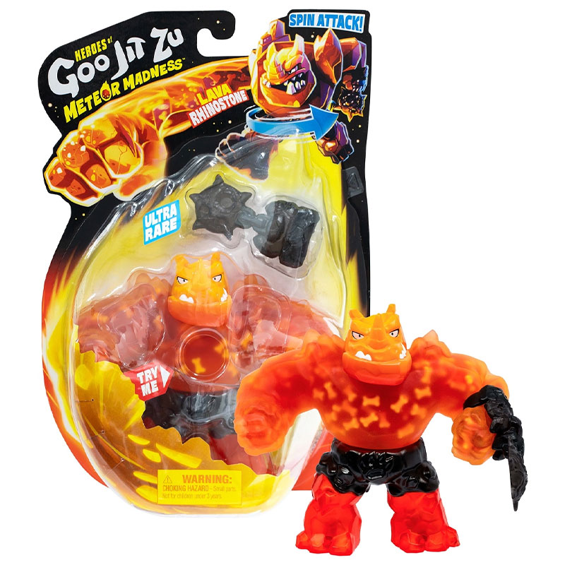 Тянущаяся фигурка Ультраредкий Лава Райностоун Метеор Мэднесс в.2 Гуджитсу - фото 1