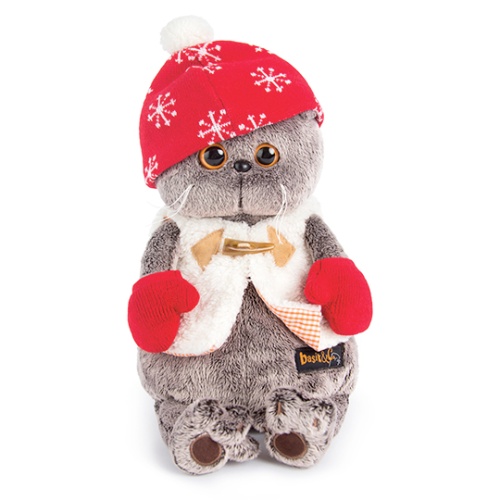 Мягкая игрушка Басик в варежках - фото 1