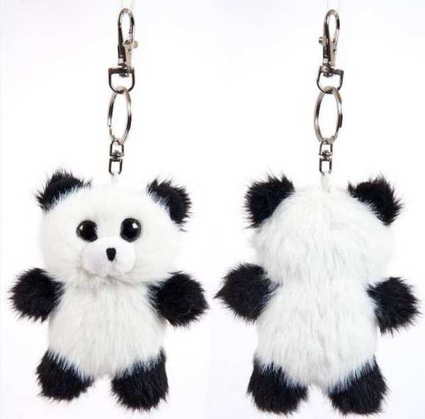 Мягкая игрушка Панда - брелок 9,5 см - фото 1
