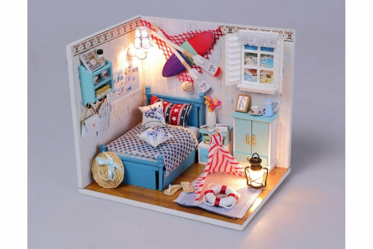 Конструктор деревянный интерьерный Греческие каникулы MiniHouse - фото 1