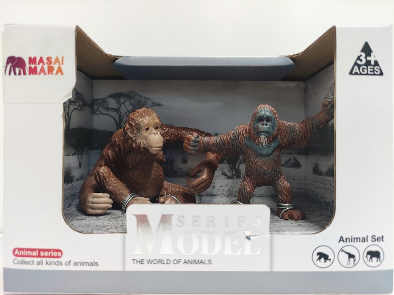 Орангутанг Семья 2 фигурки - фото 1