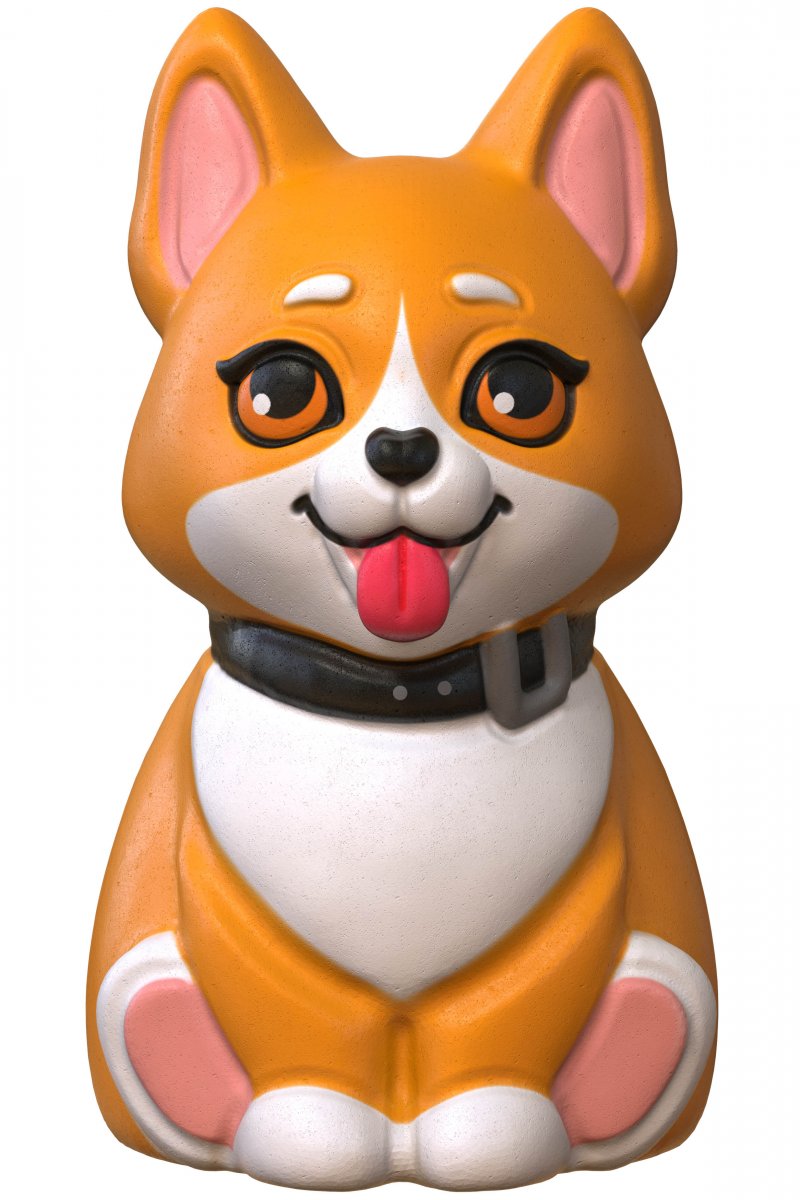 Игрушка - раскраска Собачка 3D - фото 1