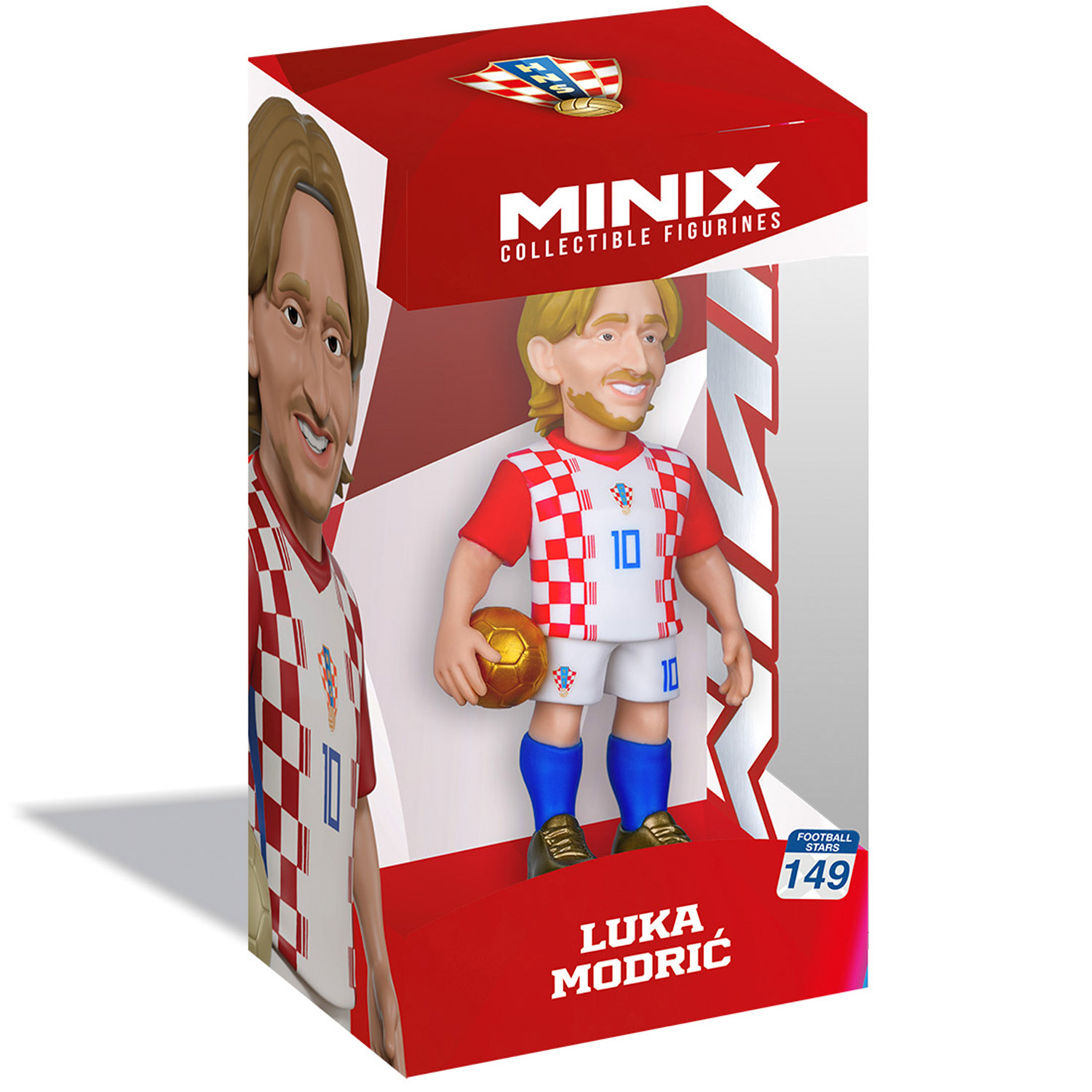 Фигурка коллекционная футболист Лука Модрич (сборная Хорватии) 12см МИНИКС, фото 2