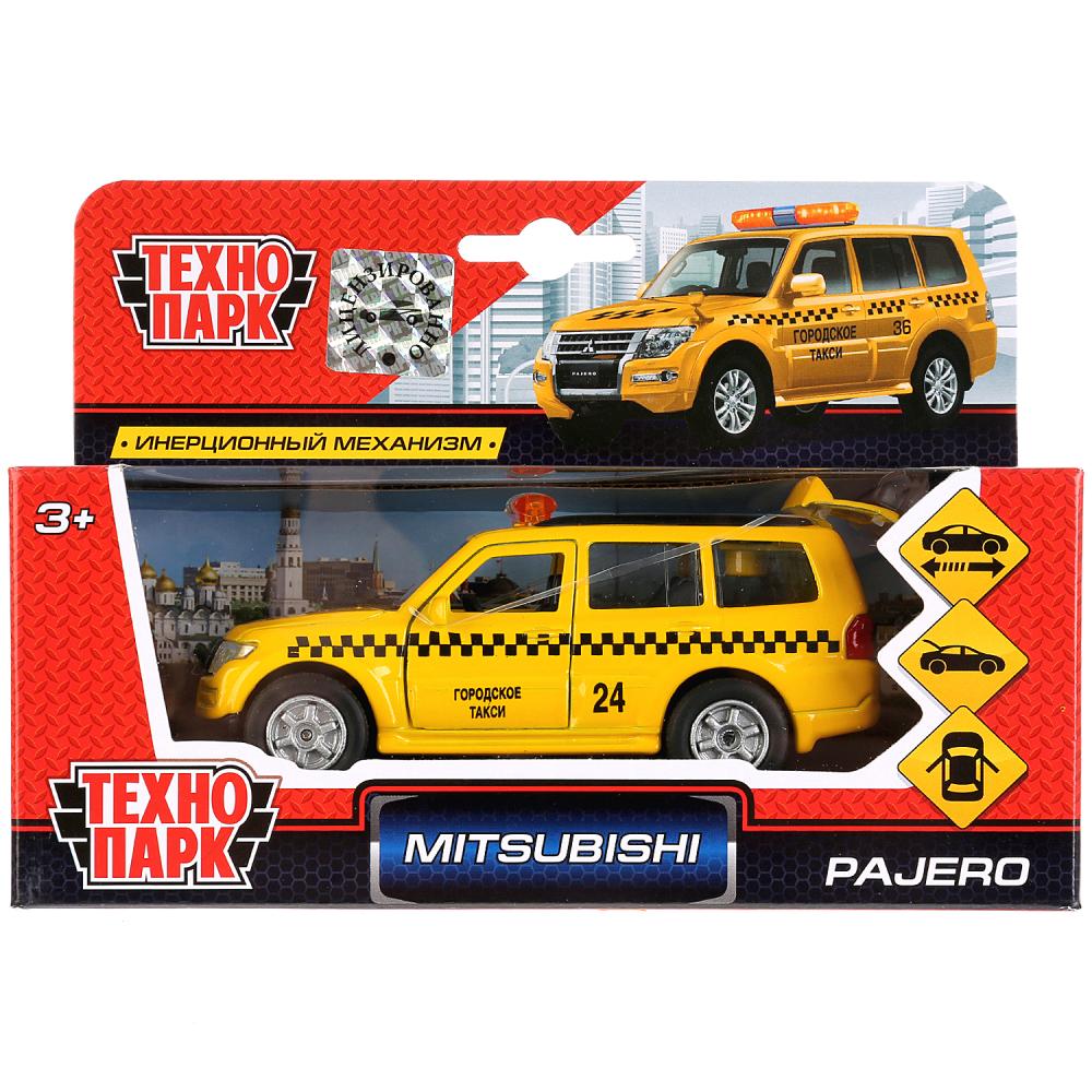 Машина металлическая ТЕХНОПАРК MITSUBISHI PAJERO Такси