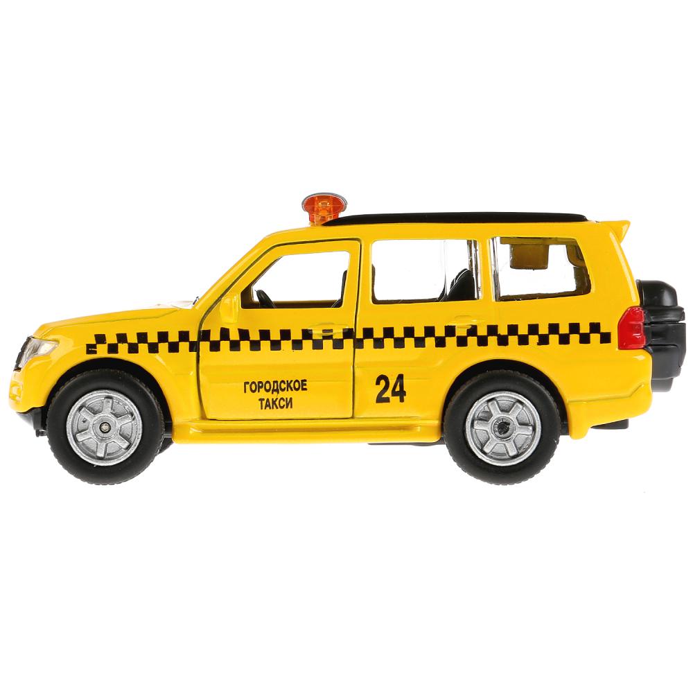 Машина металлическая ТЕХНОПАРК MITSUBISHI PAJERO Такси, фото 3