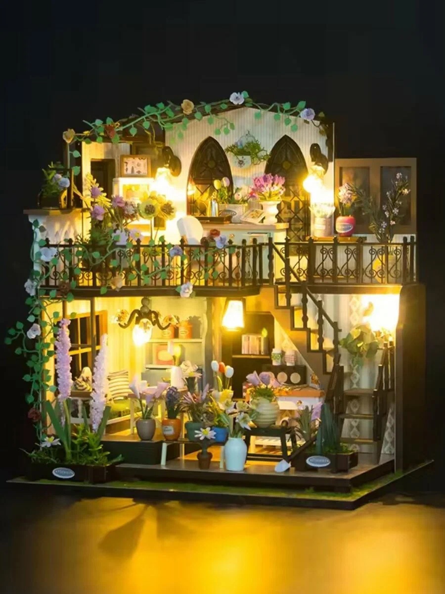 Конструктор деревянный интерьерный Дом в цветах MiniHouse - миниатюра 3