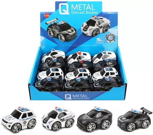 Машина металлическая 1:36 Полиция - фото 1