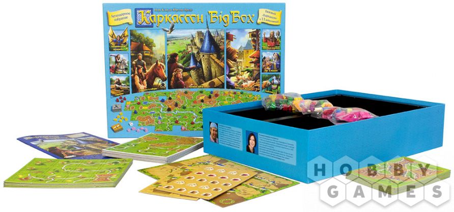 Настольная игра Каркассон Big Box - фото 1