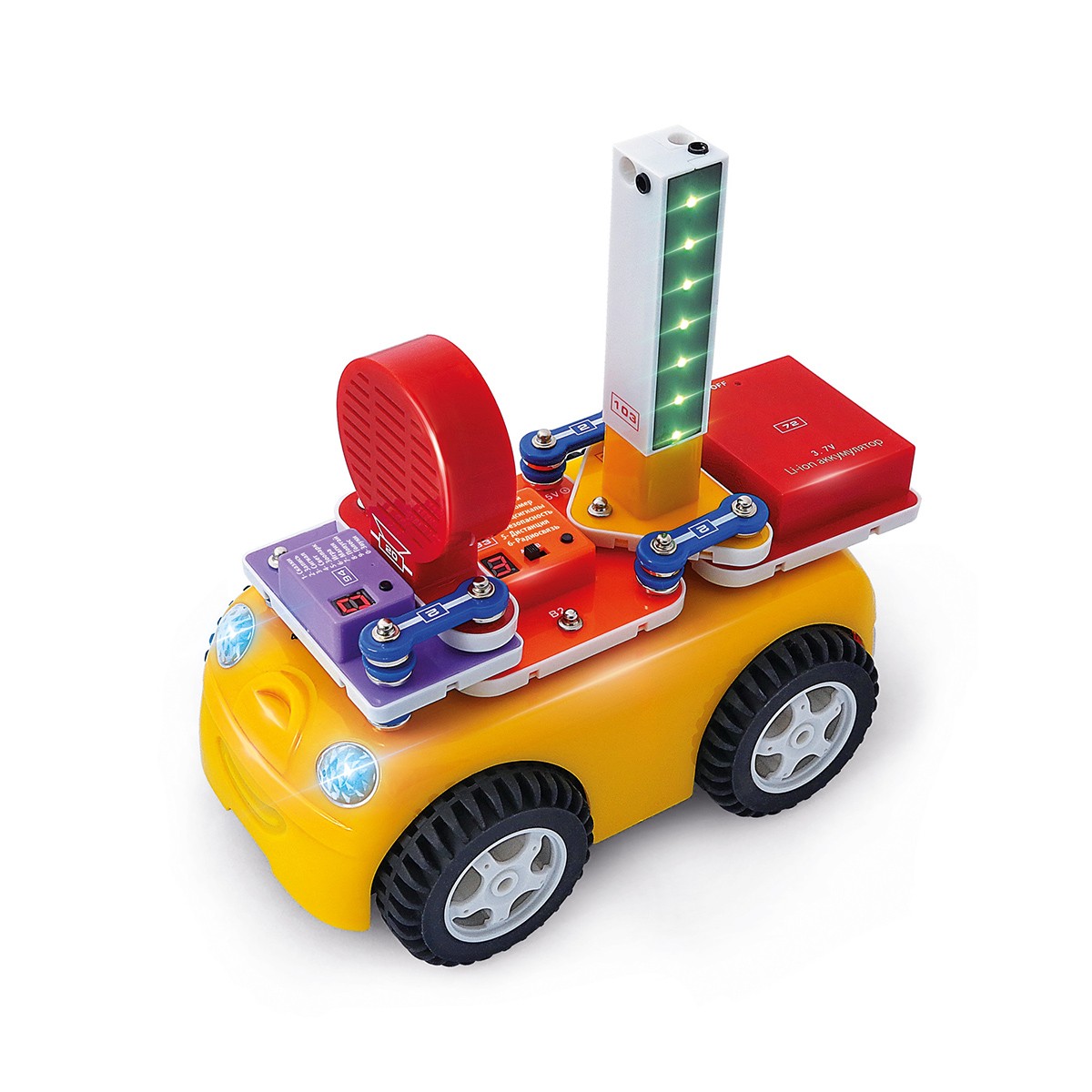 Конструктор электронный Умная машина Знаток - миниатюра 2