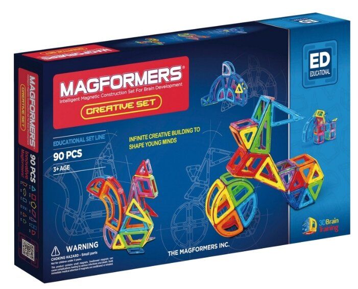 Конструктор магнитный Магформерс Creative 90д. - фото 1