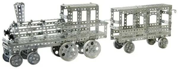 Конструктор металлический Железная дорога 860д. ДК - миниатюра 2