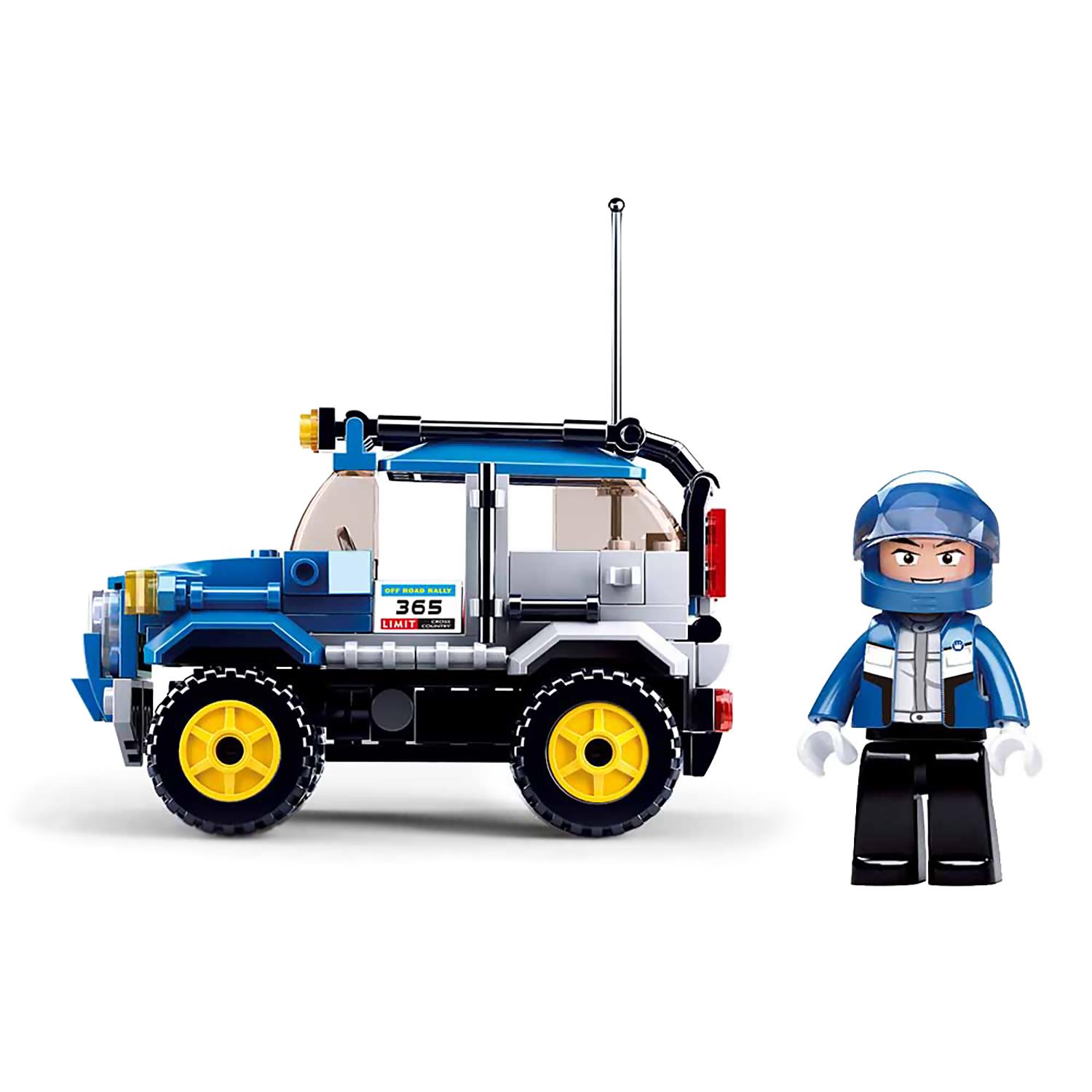 Конструктор СЛУБАН Автомобильный клуб 146д. - фото 1