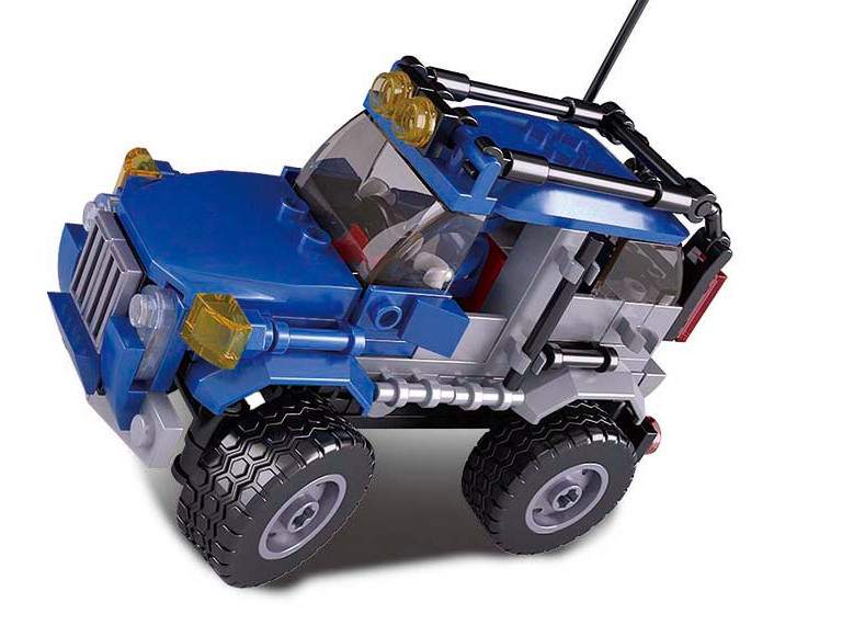 Конструктор СЛУБАН Автомобильный клуб 146д. - миниатюра 2