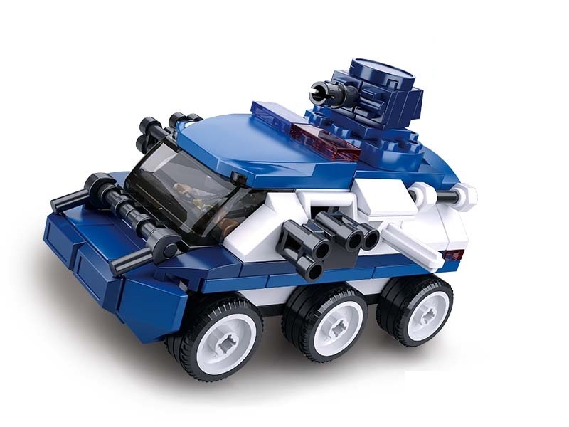  Констр. СЛУБАН Полиция Путраль.броневик 113 д. - фото 1