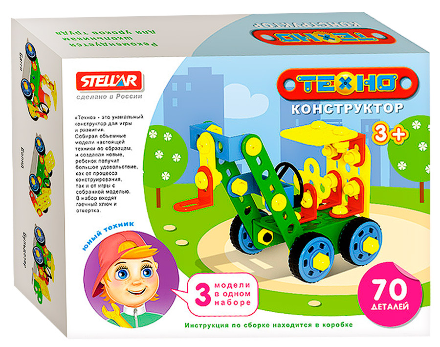 Конструктор винтовой Техно Кран 70д. Стеллар - фото 1